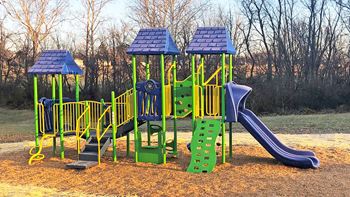 Tot Lot with Sensory Sensitive Playground